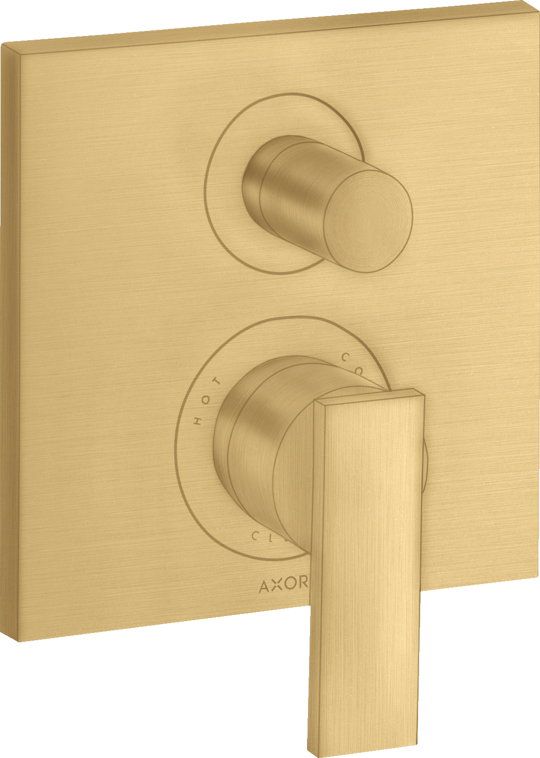 Single lever manual bath mixer for concealed installation with lever handle and integrated backflow prevention