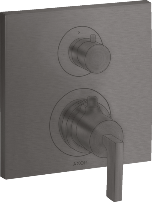 AXOR Citterio Thermostatique encastré avec robinet d'arrêt, poignée manette — 39700340