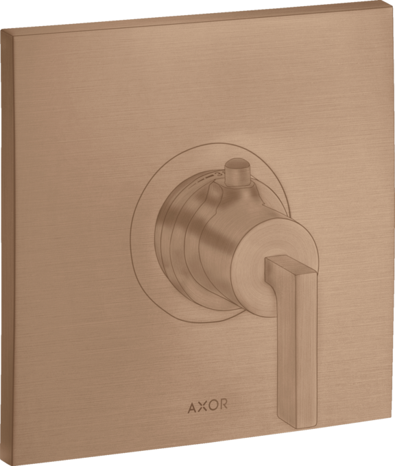 AXOR Citterio Thermostatique encastré haut débit, poignée manette — 39711310