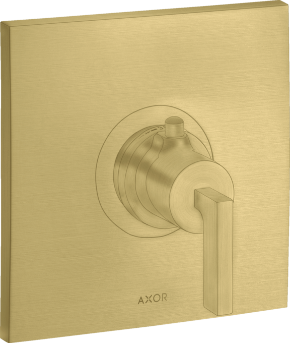 AXOR Citterio Thermostatique encastré haut débit, poignée manette — 39711950