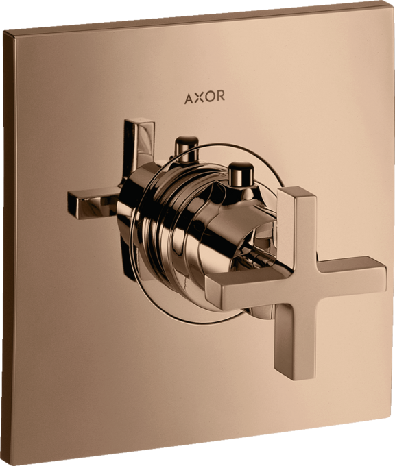 AXOR Citterio Thermostatique encastré haut débit 59l/min, poignée croisillon — 39716300