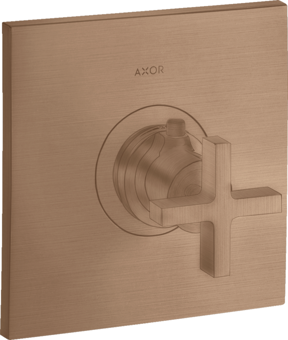 AXOR Citterio Thermostatique encastré haut débit 59l/min, poignée croisillon — 39716310