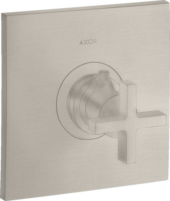 AXOR Citterio Thermostatique encastré haut débit 59l/min, poignée croisillon — 39716800