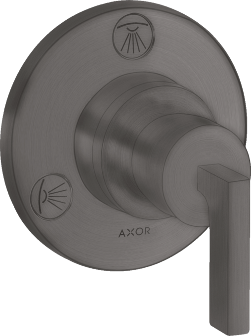 AXOR Citterio Set de finition pour robinet d'arrêt et inverseur Trio / Quattro avec poignée manette — 39920340