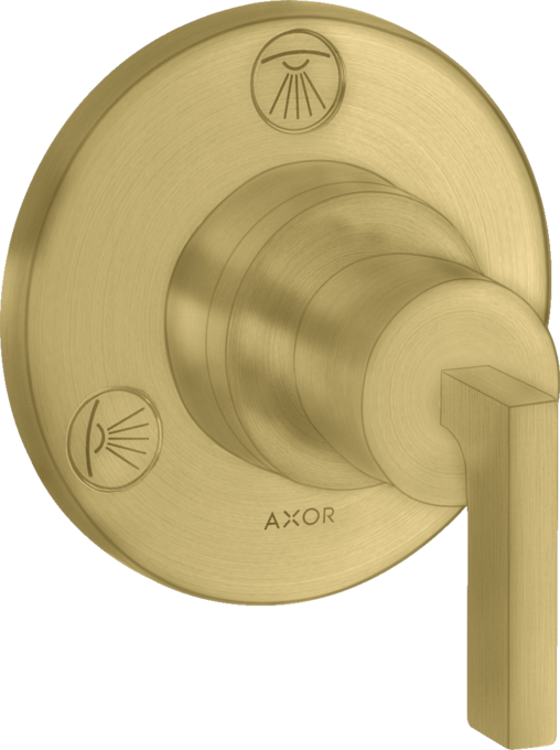 AXOR Citterio Set de finition pour robinet d'arrêt et inverseur Trio / Quattro avec poignée manette — 39920950