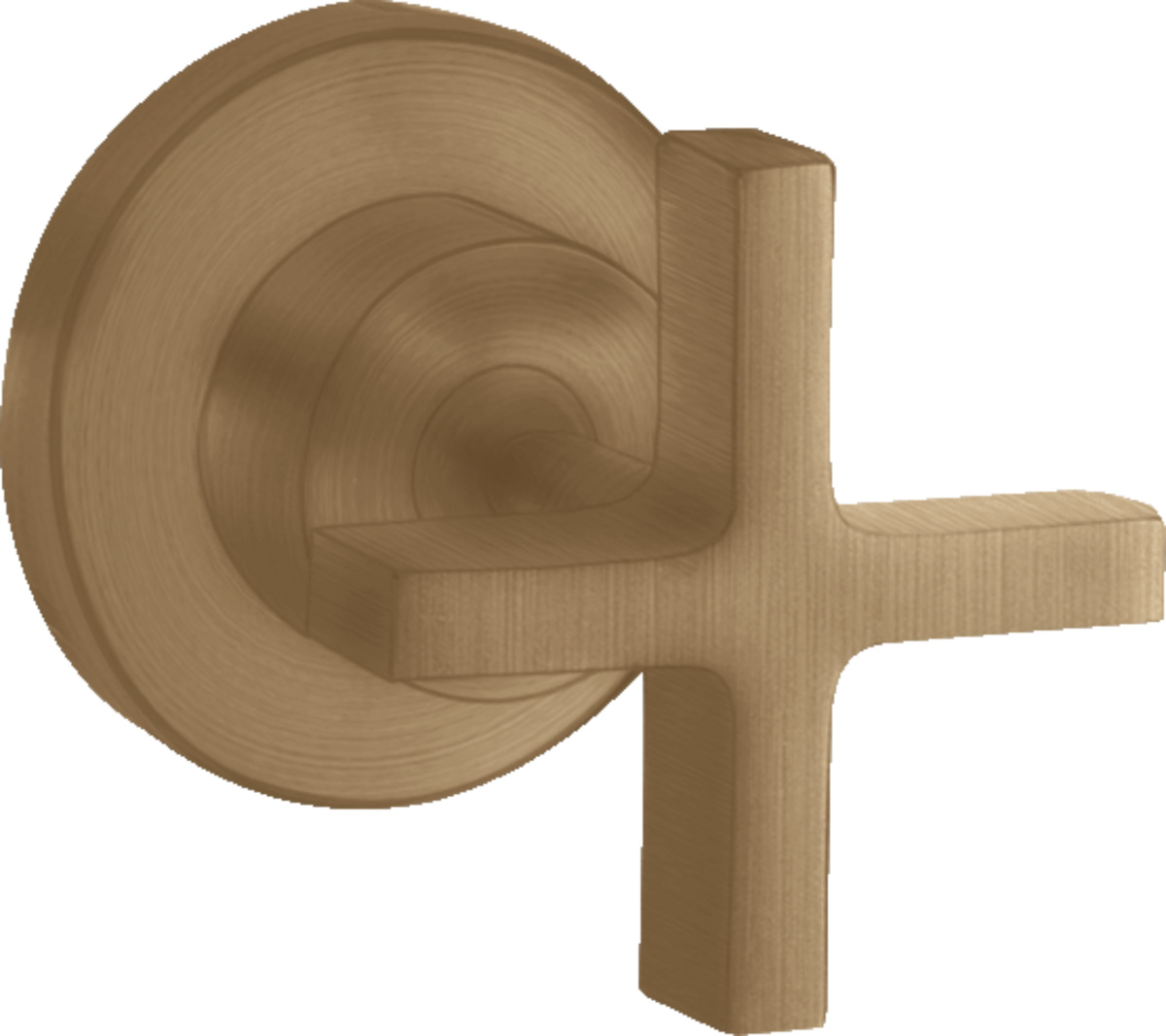 Absperrventil Unterputz mit Kreuzgriff