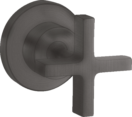 Llave de paso empotrada con manecilla de cruceta