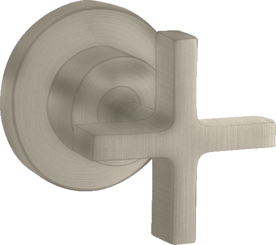 Llave de paso empotrada con manecilla de cruceta