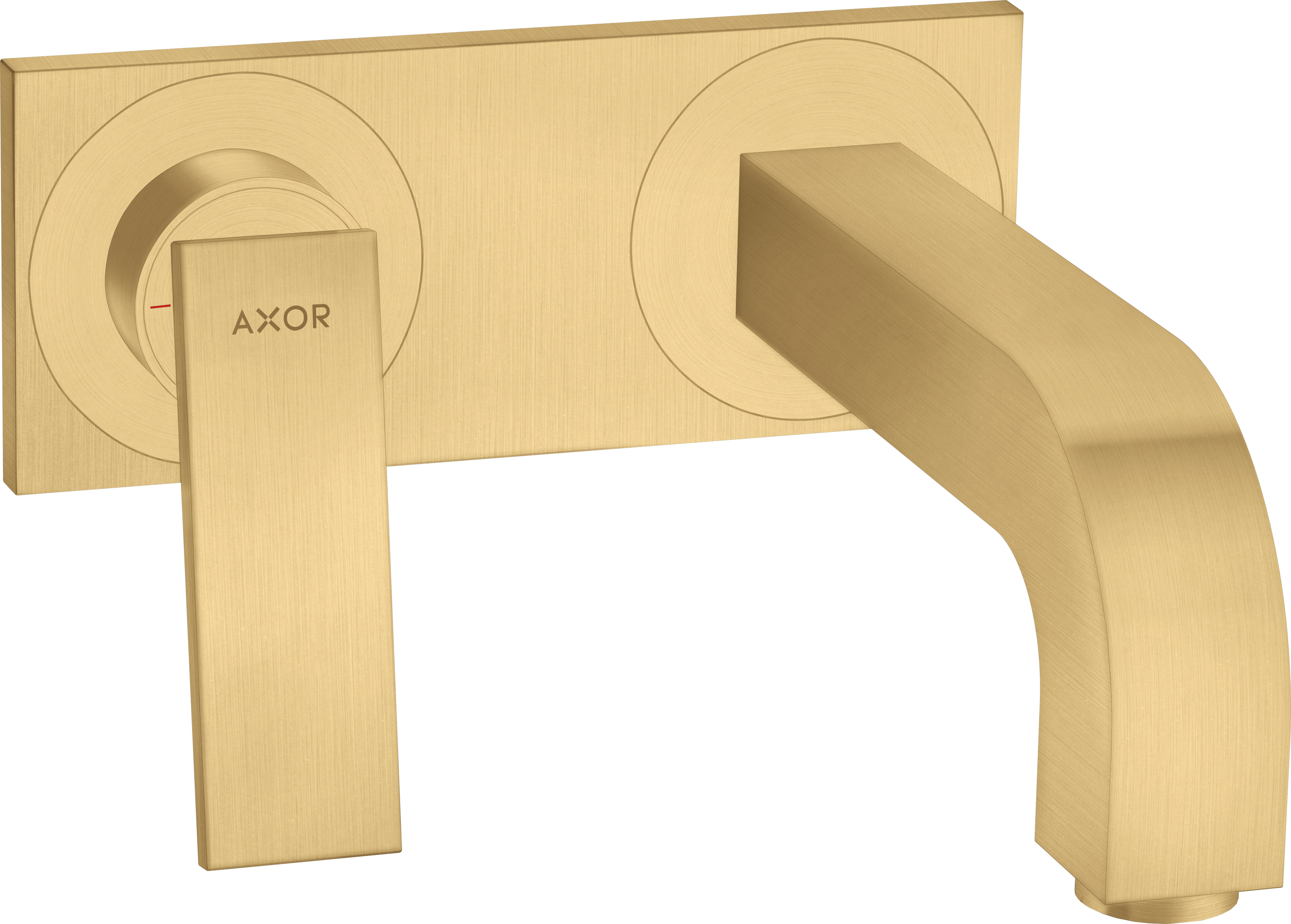 Einhebel-Waschtischmischer Unterputz für Wandmontage mit Hebelgriff