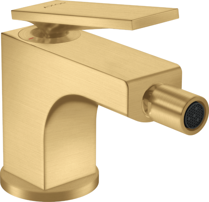 AXOR Citterio Mitigeur de bidet, poignée manette avec tirette et vidage — 39214250
