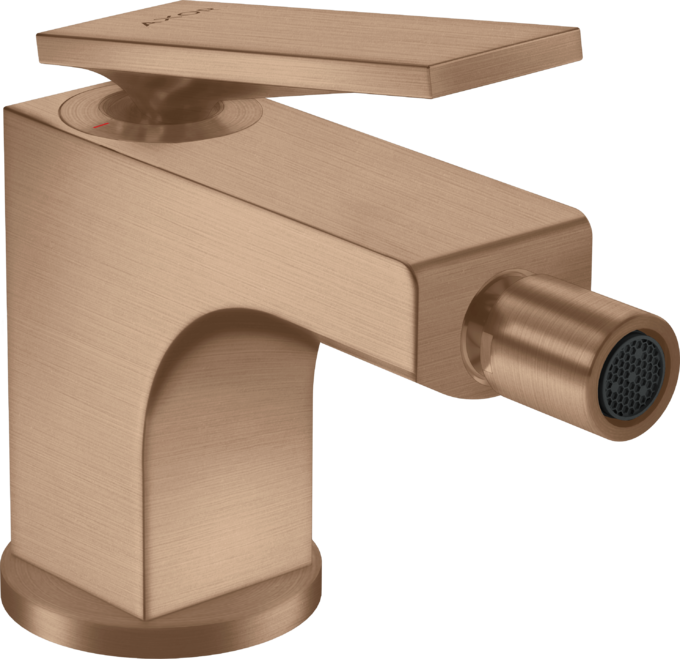 AXOR Citterio Mitigeur de bidet, poignée manette avec tirette et vidage — 39214310