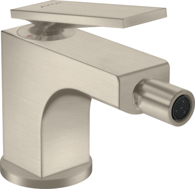 AXOR Citterio Mitigeur de bidet, poignée manette avec tirette et vidage — 39214820