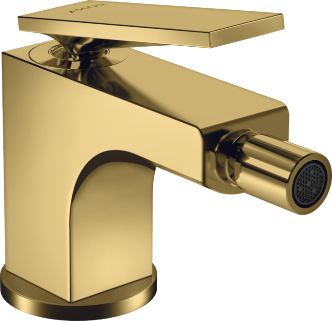 AXOR Citterio Mitigeur de bidet, poignée manette avec tirette et vidage — 39214990
