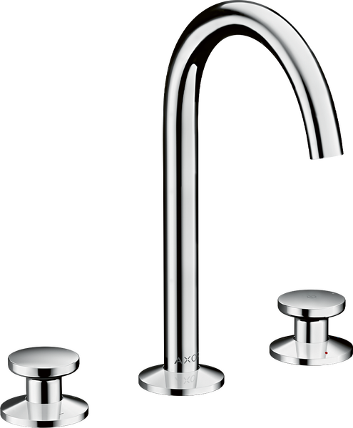 Axor UNO Mitigeur lavabo Select 80, bonde à écoulement libre, nickel brossé  (45015820)