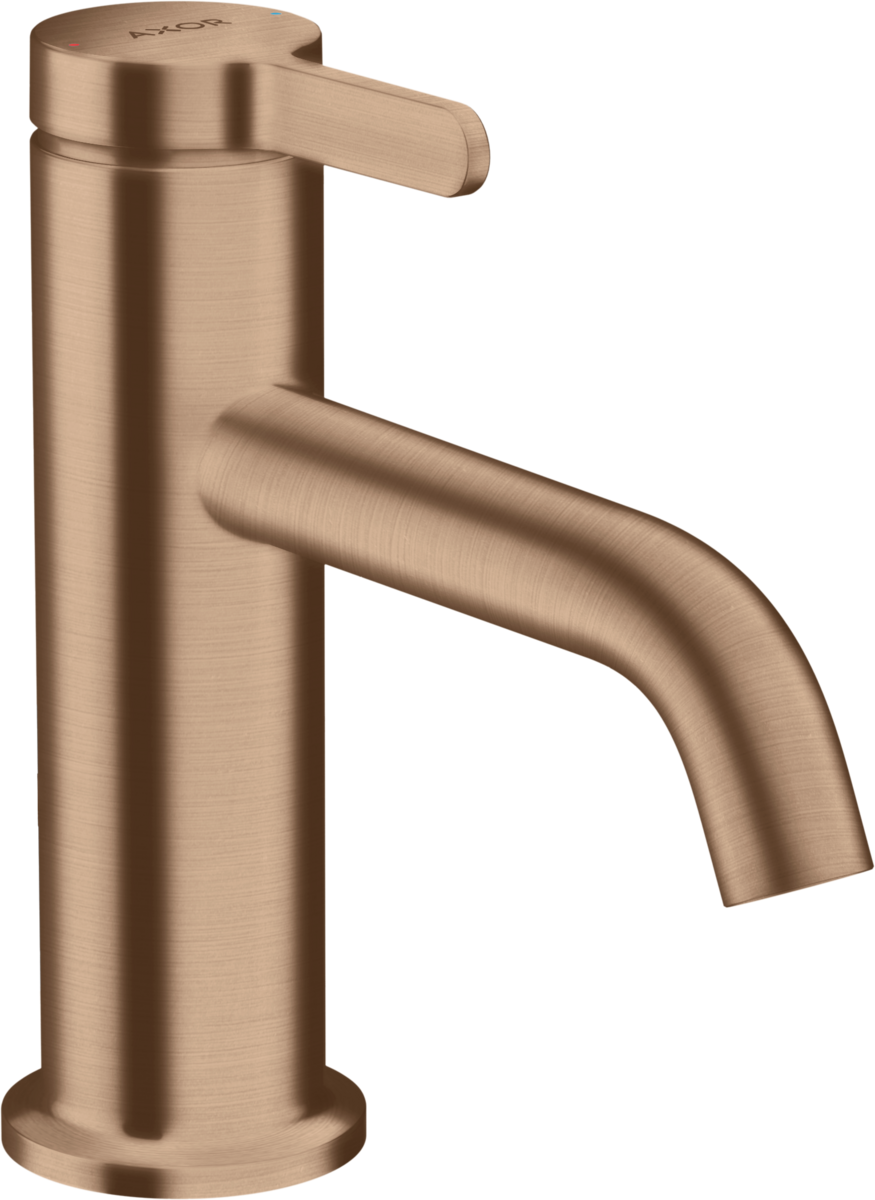 Single lever basin mixer 70 with lever handle and waste set