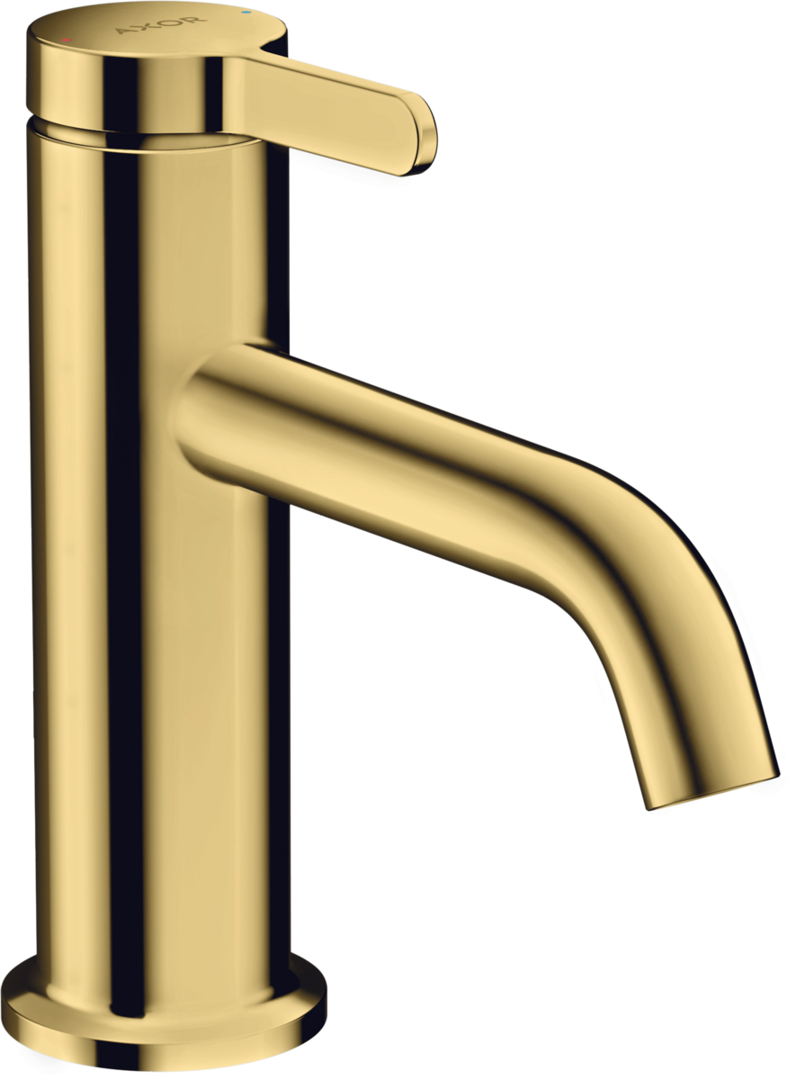 Single lever basin mixer 70 with lever handle and waste set