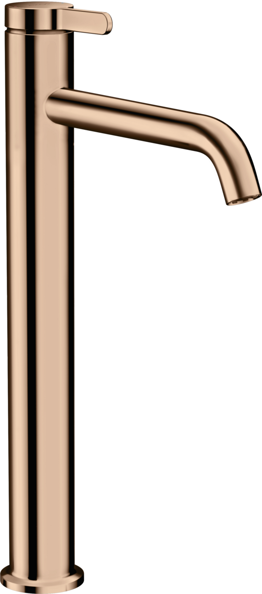 Miscelatore monocomando lavabo 260 da catino con maniglia a leva e set di scarico