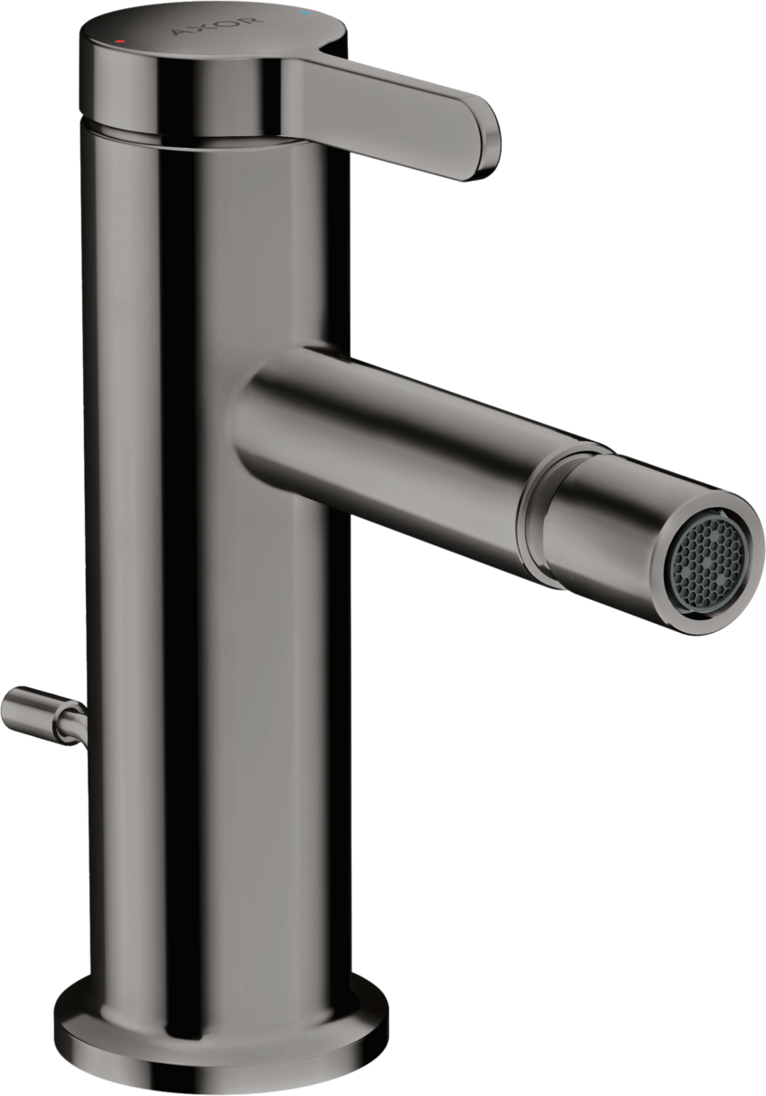 Einhebel-Bidetmischer mit Zugstangen-Ablaufgarnitur