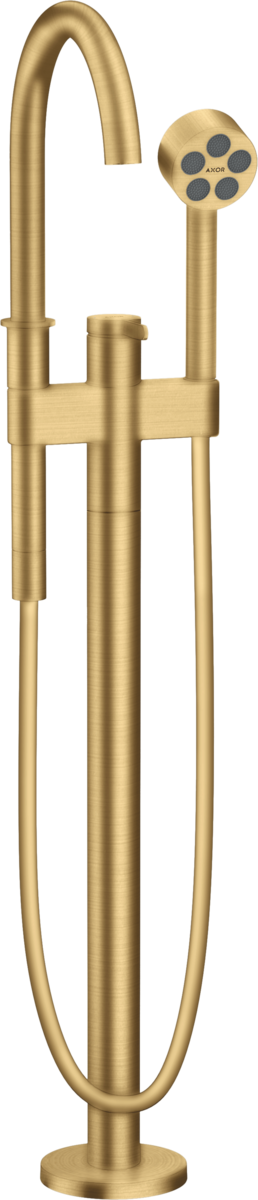 Miscelatore monocomando vasca a pavimento