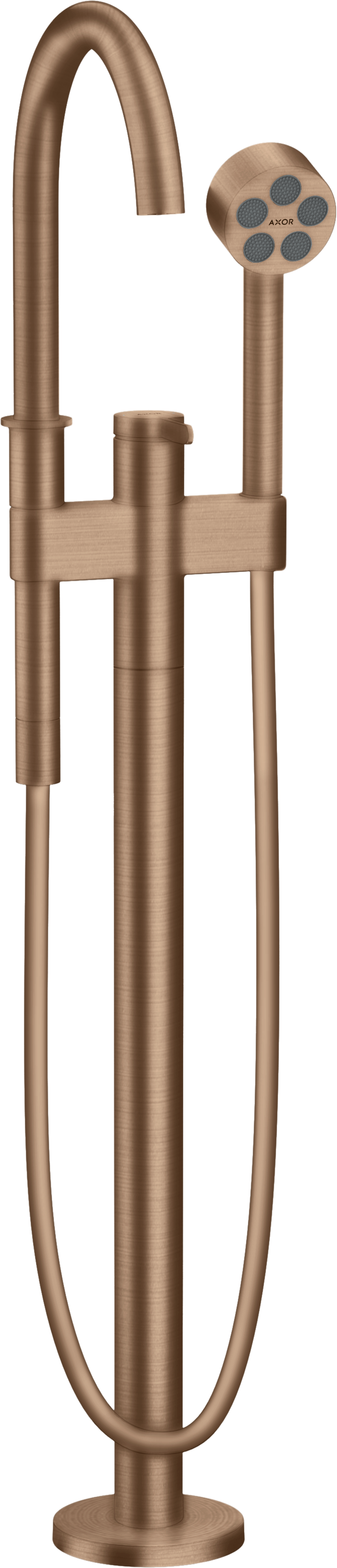 Single lever bath mixer floor-standing