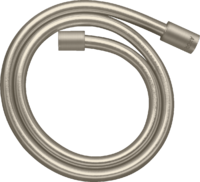 Metal effect shower hose 1.25 m with cylindrical nuts Metal effect shower hose 1.25 m with cylindrical nuts