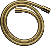 Metal effect shower hose 1.25 m with cylindrical nuts Metal effect shower hose 1.25 m with cylindrical nuts