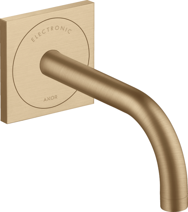 AXOR Uno Mitigeur de lavabo électronique encastré, montage mural , bec 165 mm — 38119140