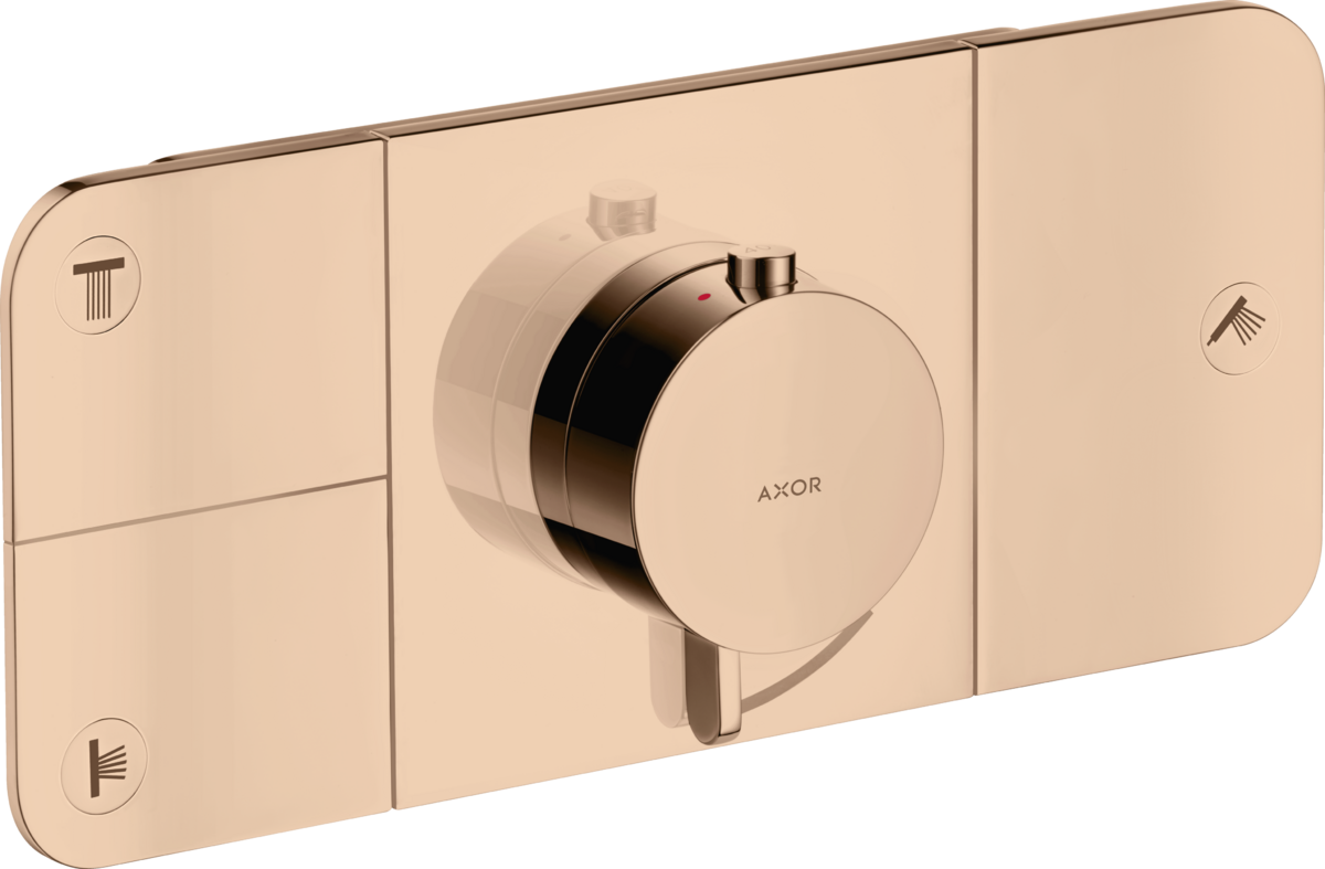 Thermostatmodul Unterputz für 3 Verbraucher