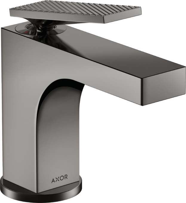 AXOR Citterio Mitigeur de lave-mains 90, poignée manette avec tirette et vidage, coupe rhombique — 39001330