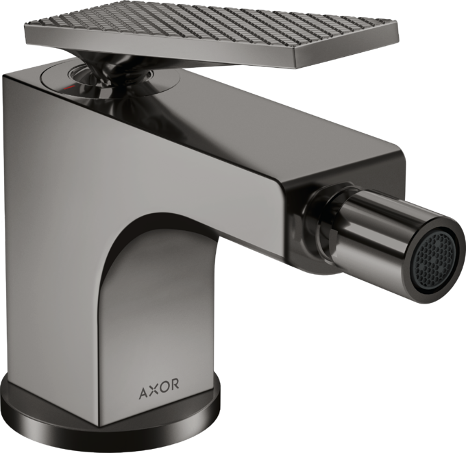 AXOR Citterio Mitigeur de bidet, poignée manette coupe rhombique avec tirette et vidage — 39201330
