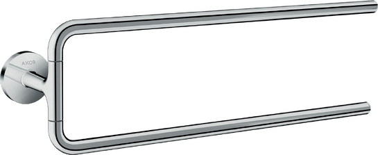 Ripiano Doccia AXOR Universal 150mm – Vetro E Metallo – Fissaggio A Parete – Cromo