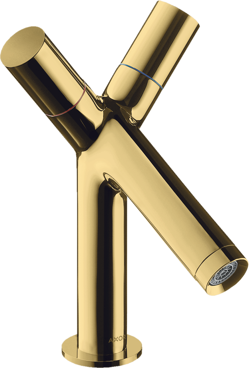 2-grebs håndvaskarmatur 80 med løft-op bundventil