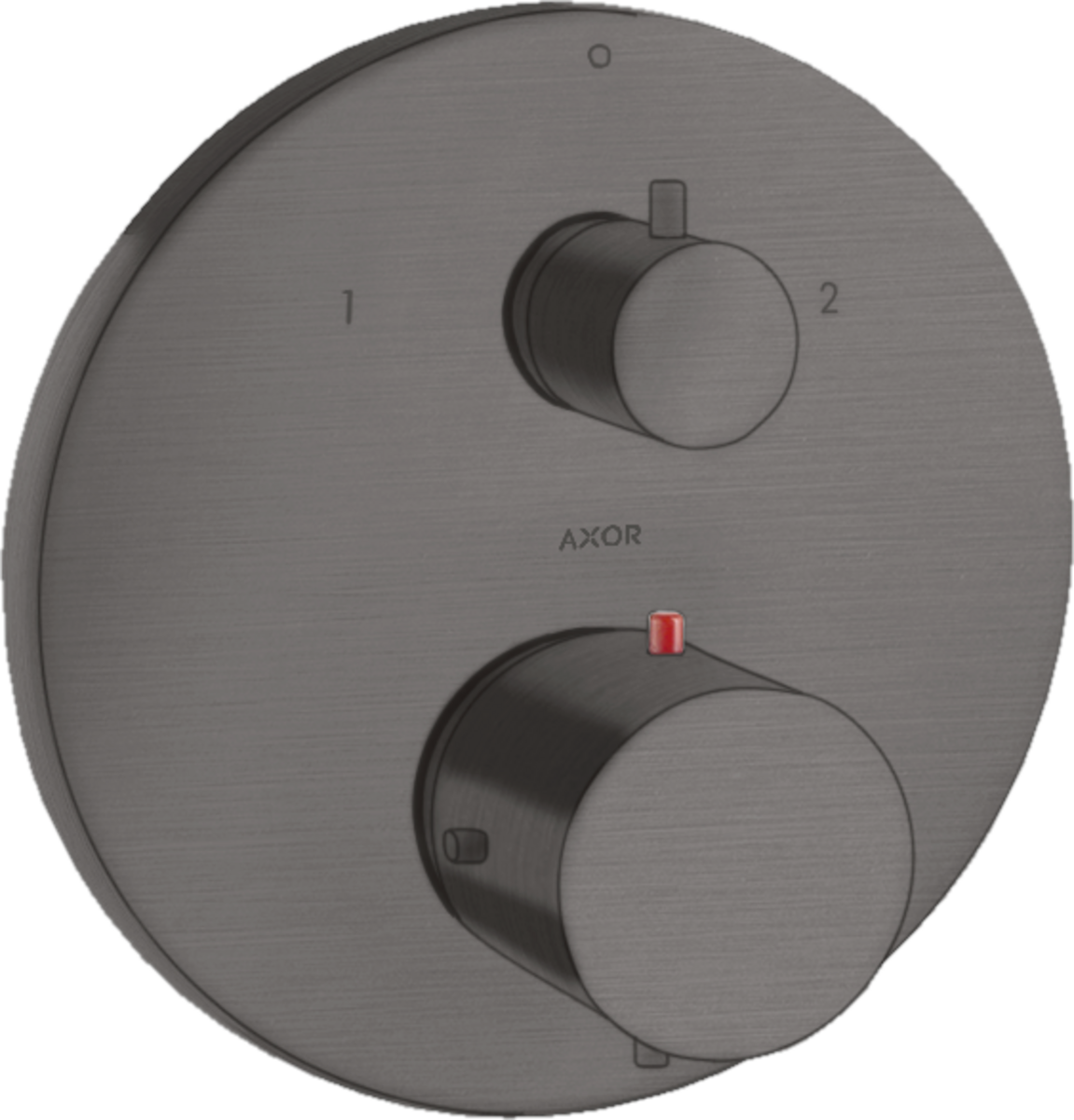 Set esterno termostatico ad incasso con arresto e deviatore