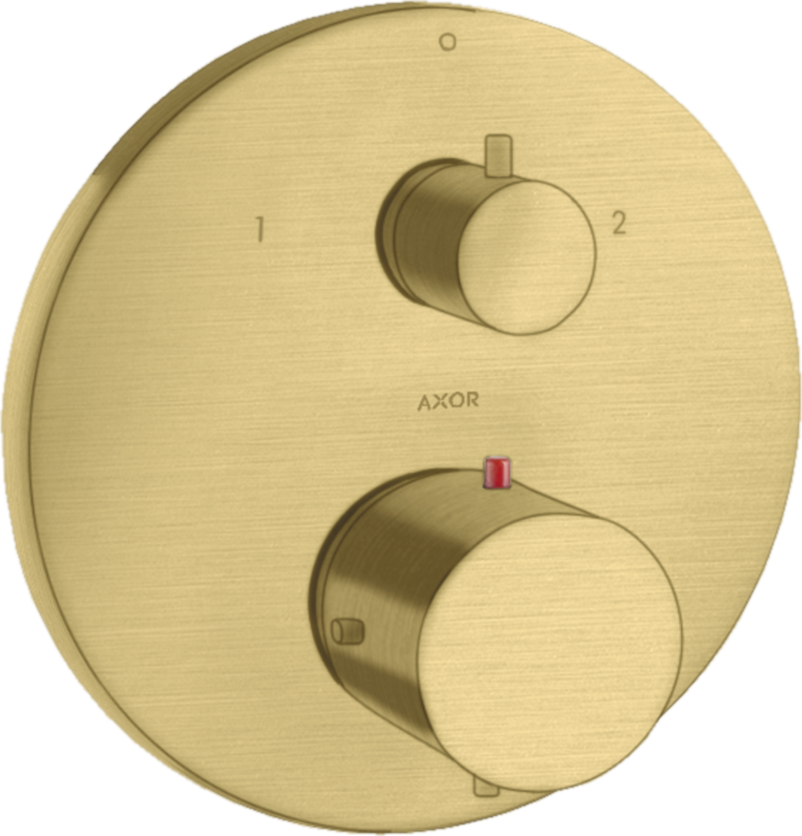 Set esterno termostatico ad incasso con arresto e deviatore