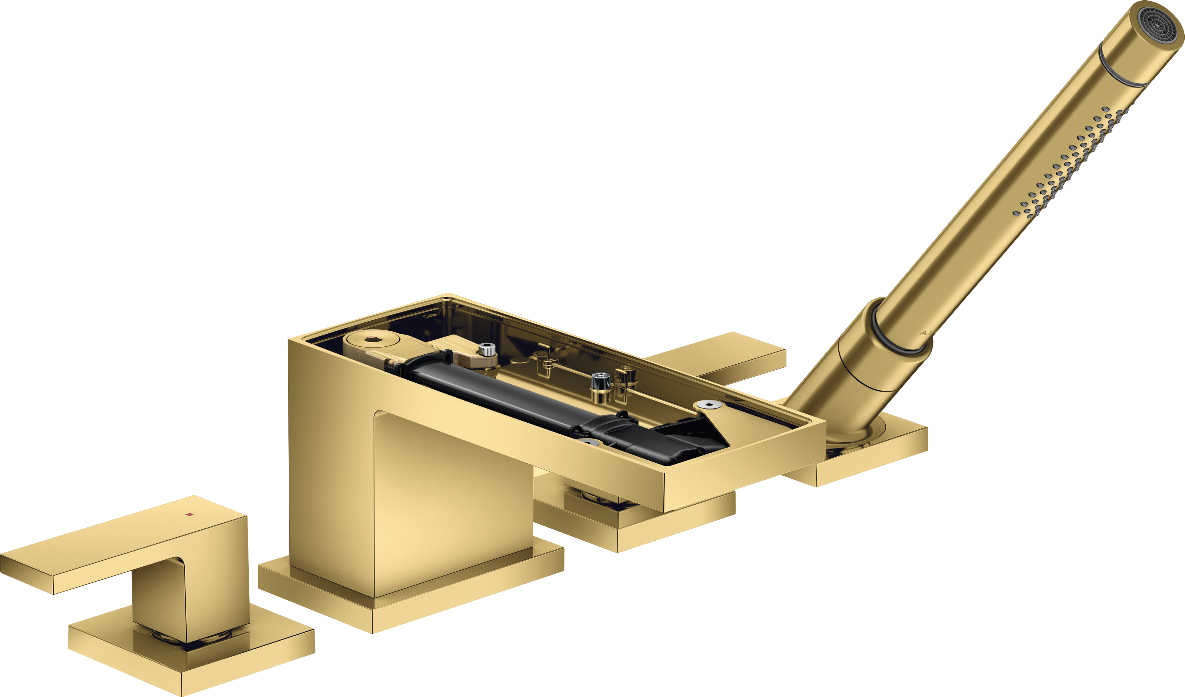 Grifería de 4 agujeros