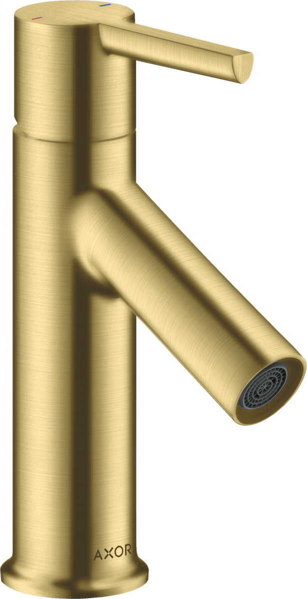 Einhebel-Waschtischmischer 80 mit Hebelgriff für Handwaschbecken und Zugstangen-Ablaufgarnitur