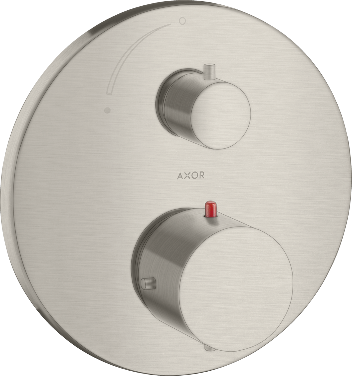 Thermostat Unterputz mit Absperrventil
