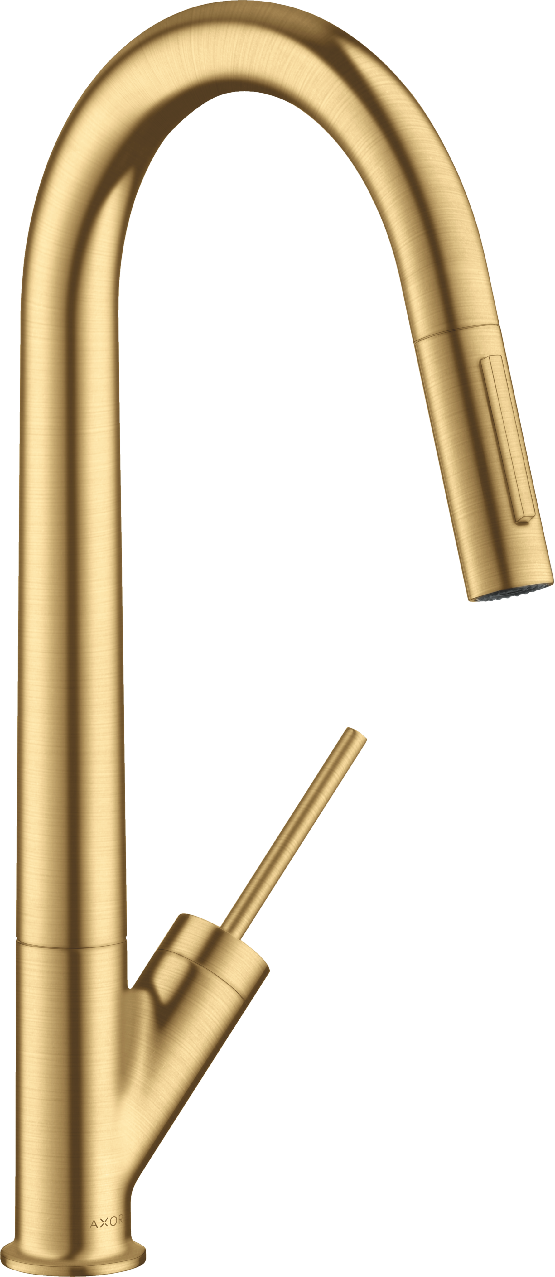 Eéngreepskeukenmengkraan 270 met uittrekbare vuistdouche