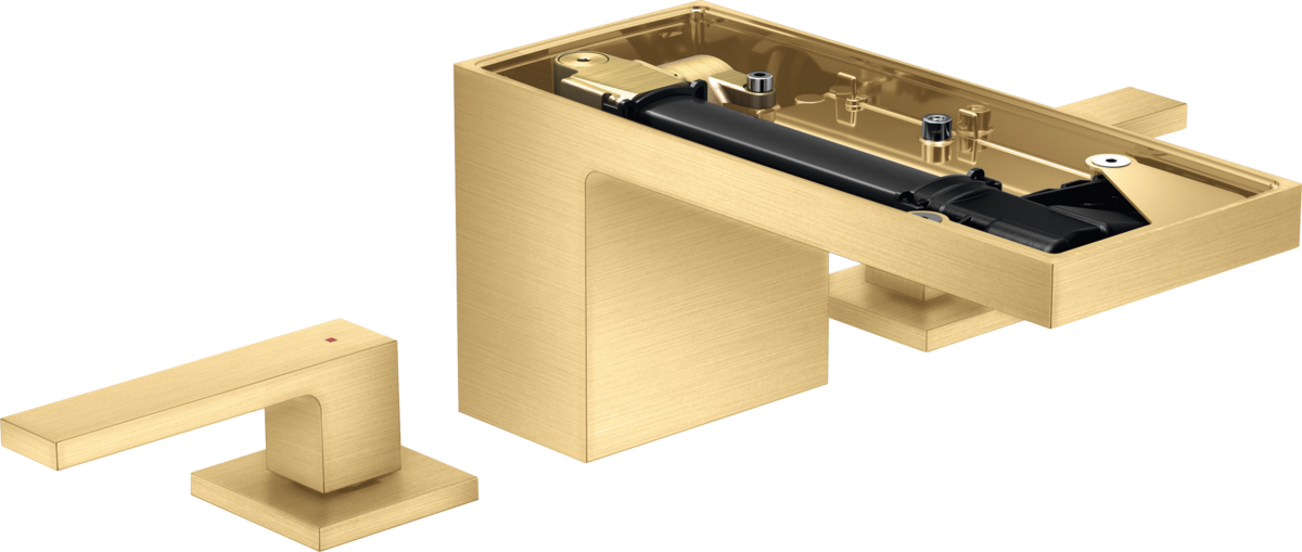 3ホール洗面混合水栓 70（ポップアップ引棒無＆プレート無）クロム