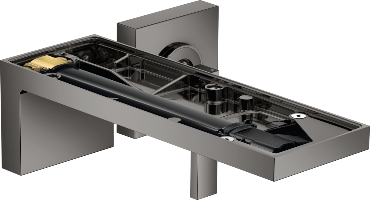 Single lever basin mixer for concealed installation wall-mounted with spout 221 mm without plate