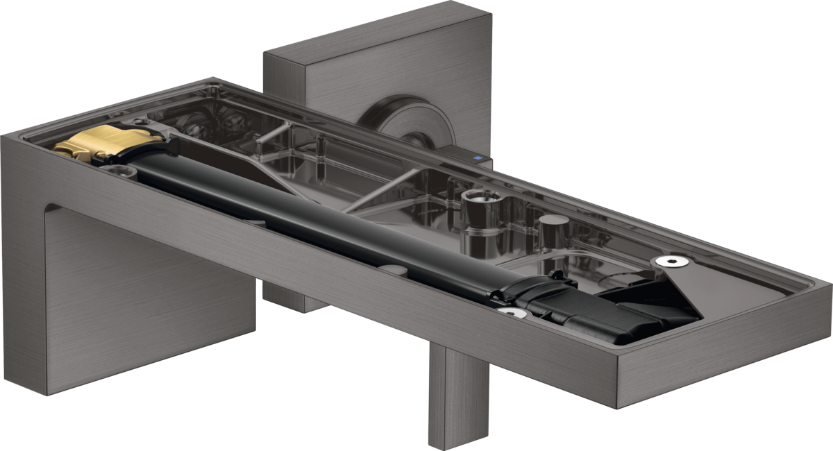 Single lever basin mixer for concealed installation wall-mounted with spout 221 mm without plate