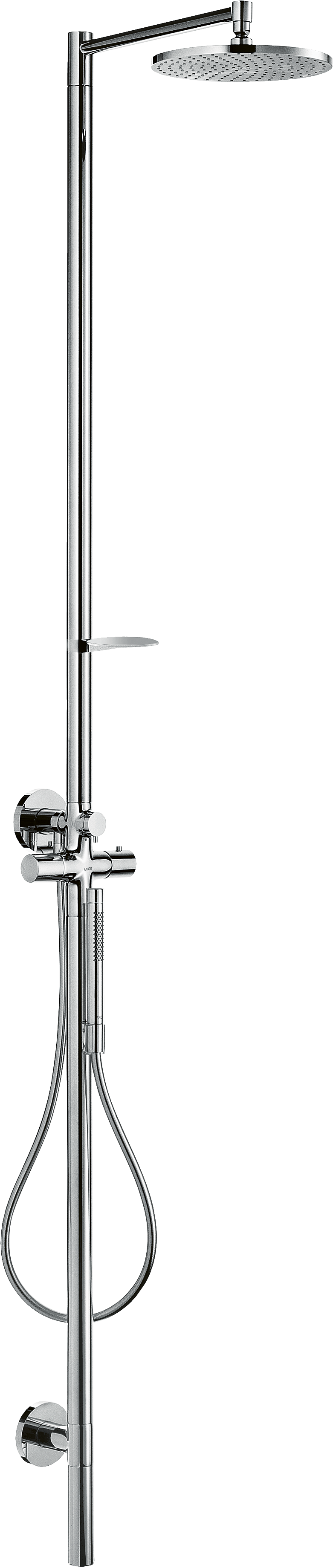 douchekolom met thermostaat en hoofddouche 240 1jet