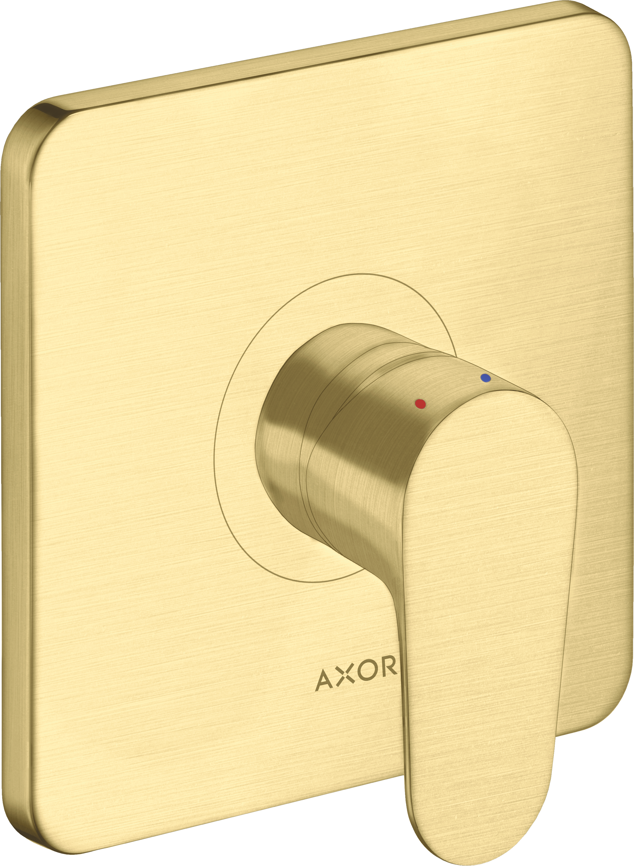 Single lever shower mixer for concealed installation