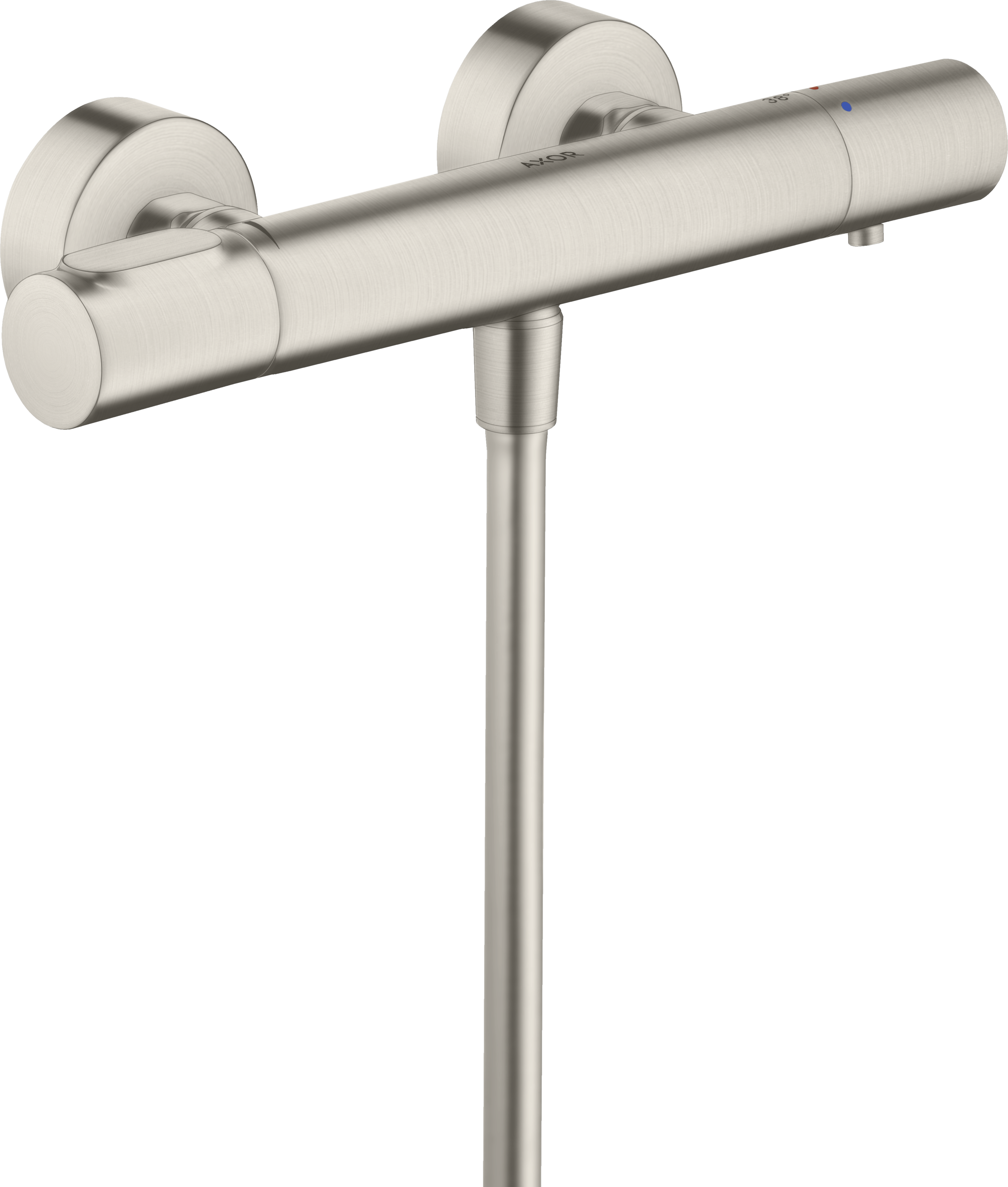 Termostato de ducha visto