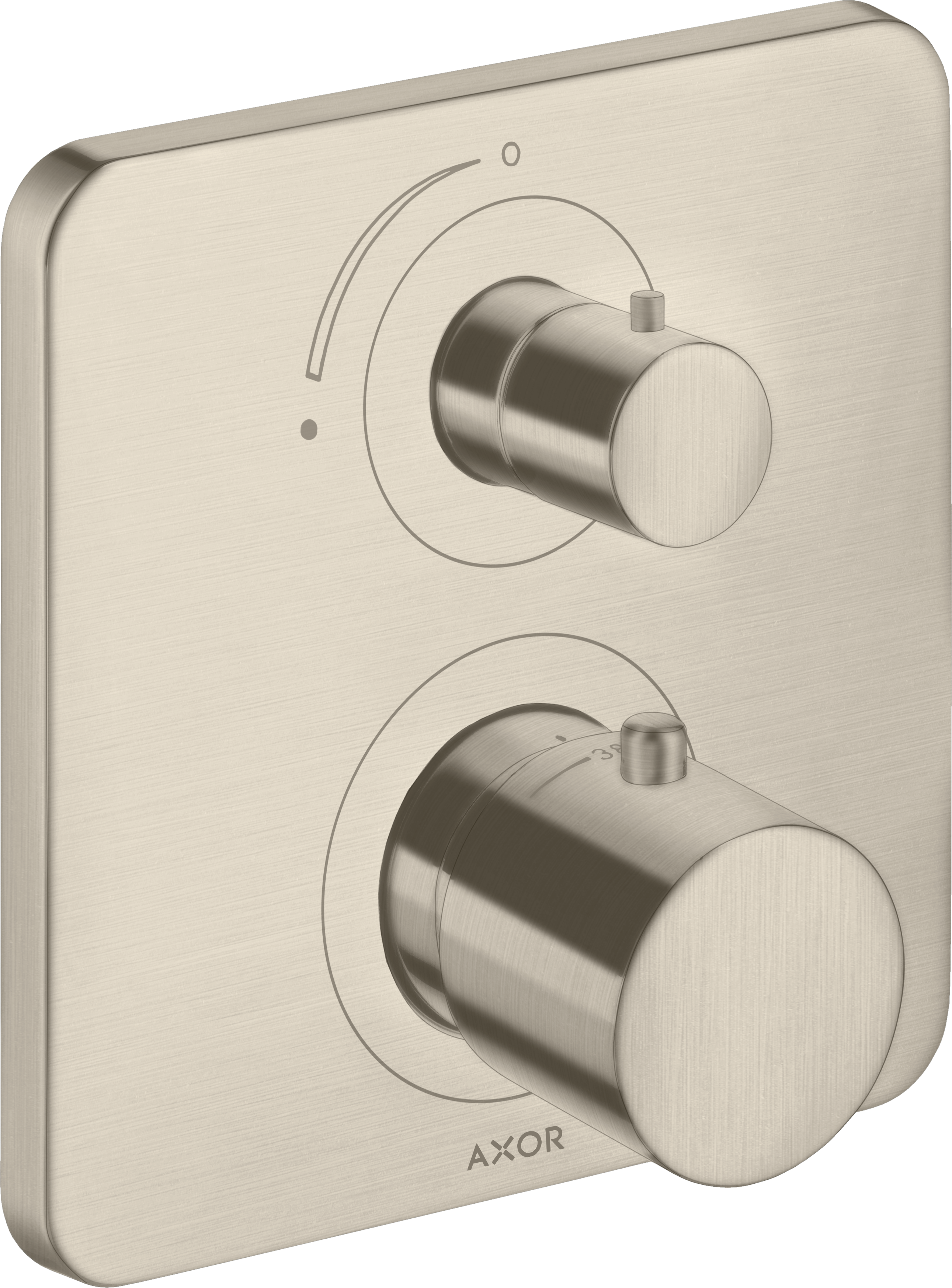 Thermostat Unterputz mit Absperrventil