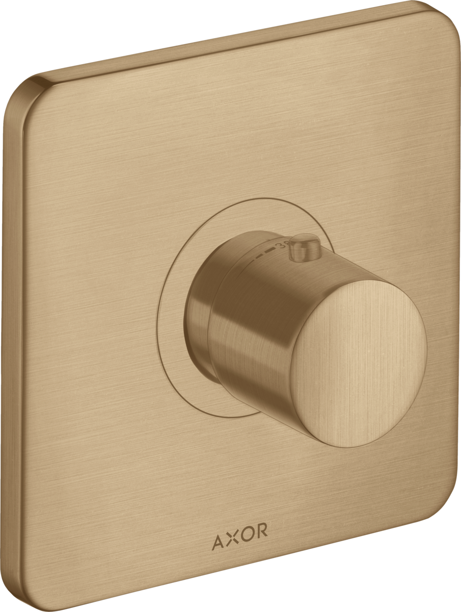 Thermostat for concealed installation