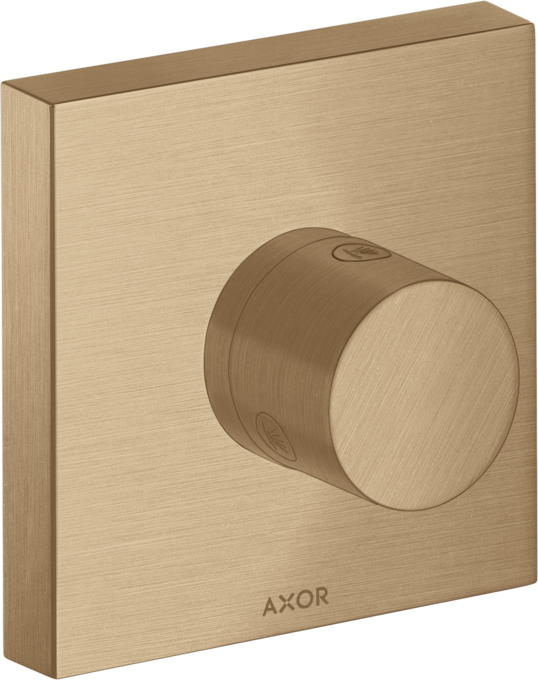 AXOR ShowerSolutions Set de finition pour robinet d'arrêt et inverseur Trio / Quattro, 120 / 120 — 10932140