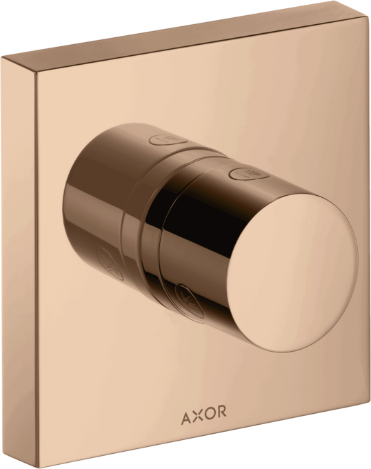 AXOR ShowerSolutions Set de finition pour robinet d'arrêt et inverseur Trio / Quattro, 120 / 120 — 10932300