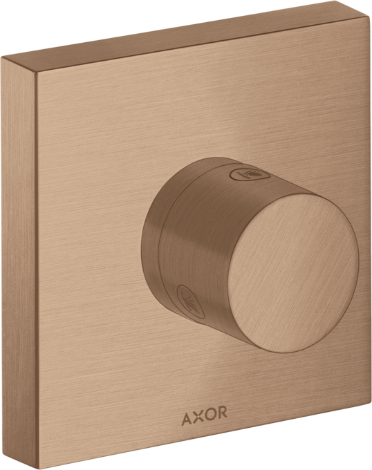 AXOR ShowerSolutions Set de finition pour robinet d'arrêt et inverseur Trio / Quattro, 120 / 120 — 10932310