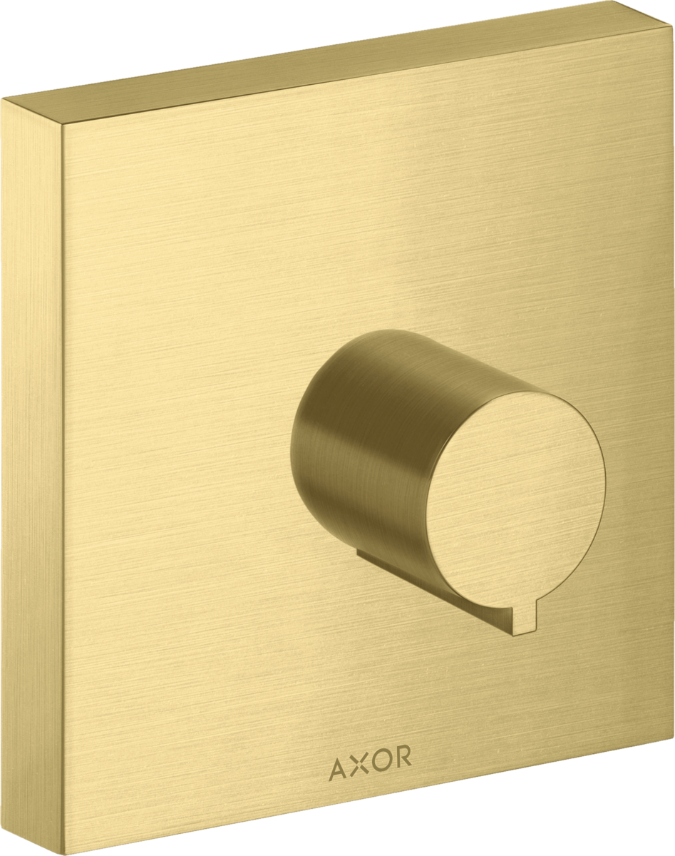 Shut-off valve 120/120 for concealed installation square